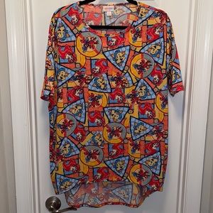 GUC LuLaRoe Irma Small Disney Princess Ariel Mermaid